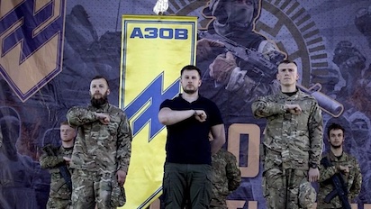 militar ucranianio 8 azov