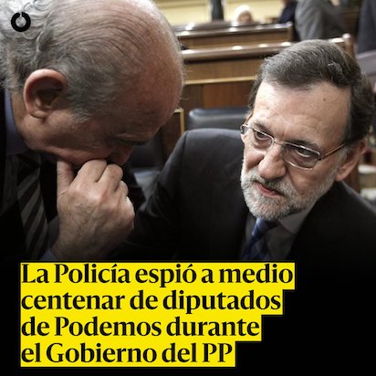 “LAS CLOACAS”: PARECE QUE EL PP ESPIÓ A PODEMOS