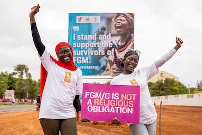 EN GAMBIA SIGUE SIENDO ILEGAL LA MUTILACION FEMENINA