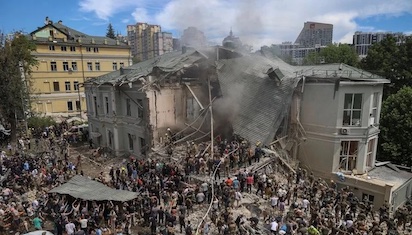 EL MISIL DEL HOSPITAL INFANTIL NO ERA RUSO ERA UCRANIO