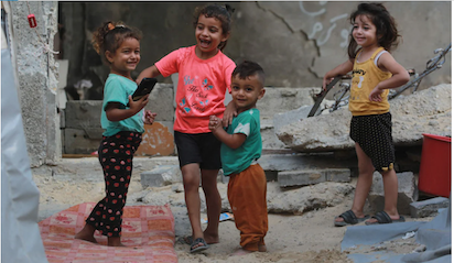 niñso palestinos