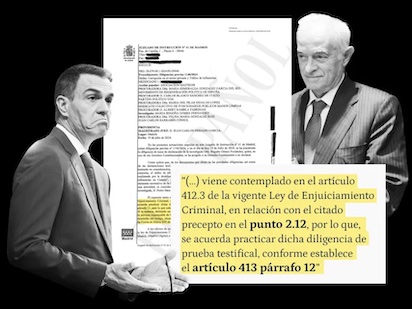 EL JUEZ -SUSTITUTO- DICE A SANCHEZ QUE IRA A TOMARLE DECLARACIÓN
