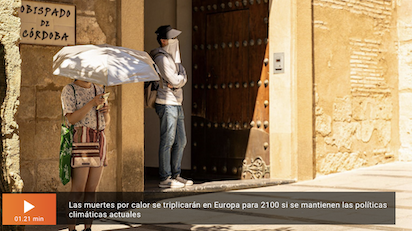 NOTICIA DE FUTURO: MUERTOS DE CALOR