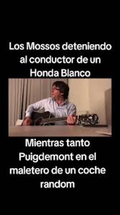 PUIGDEMONT: ¿EL PÁNICO A SER DETENIDO O HUIDA PREPARADA?