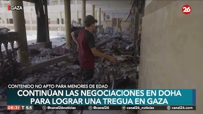 GUERRA ISRAEL-HAMAS: PENDIENTES DE LAS CONVERSACIONES DE DOHA