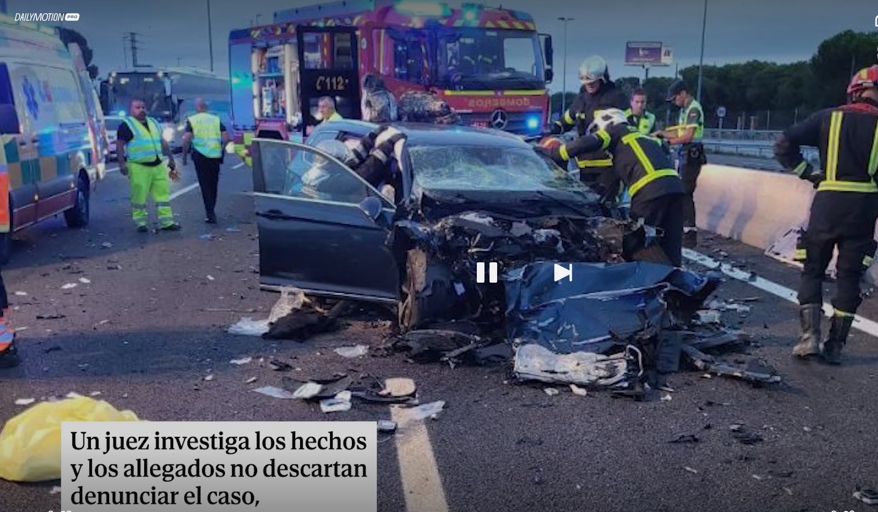 DESPROPÓSITO CON LOS FALLECIDOS TRAS UN SINIESTRO EN LAS ROZAS (MADRID)