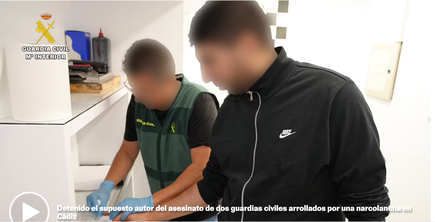 Y POR DESPISTE DEL DELINCUENTE, DETIENEN AL ASESINO DE DOS GUARDIAS CIVILES