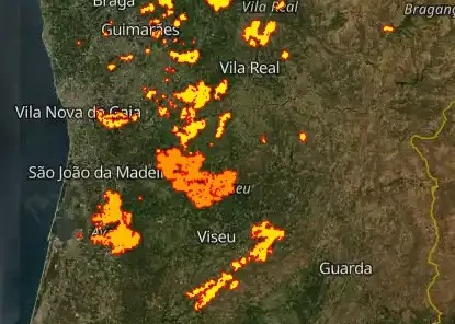 PORTUGAL, EN LLAMAS