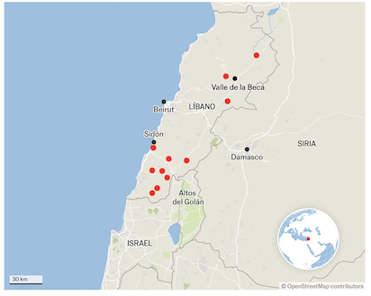 ISRAEL: AHORA A POR HEZBOLÁ, BOMBARDEA EL LÍBANO