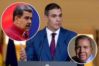 SANCHEZ, MUY EUROPEO, QUIERE “MEDIAR” EN VENEZUELA