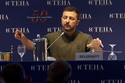 ZELENSKI SIGUE CON SU PACIFISMO EXIGIENDO… Y PARECE QUE LE FUNCIONA
