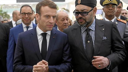 MACRON DE COSECHA EN MARRUECOS