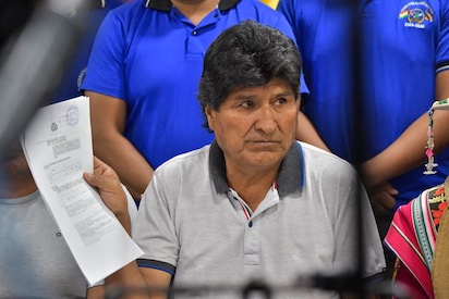 EVO MORALES ACUSADO DE VIOLAR A UNA MENOR
