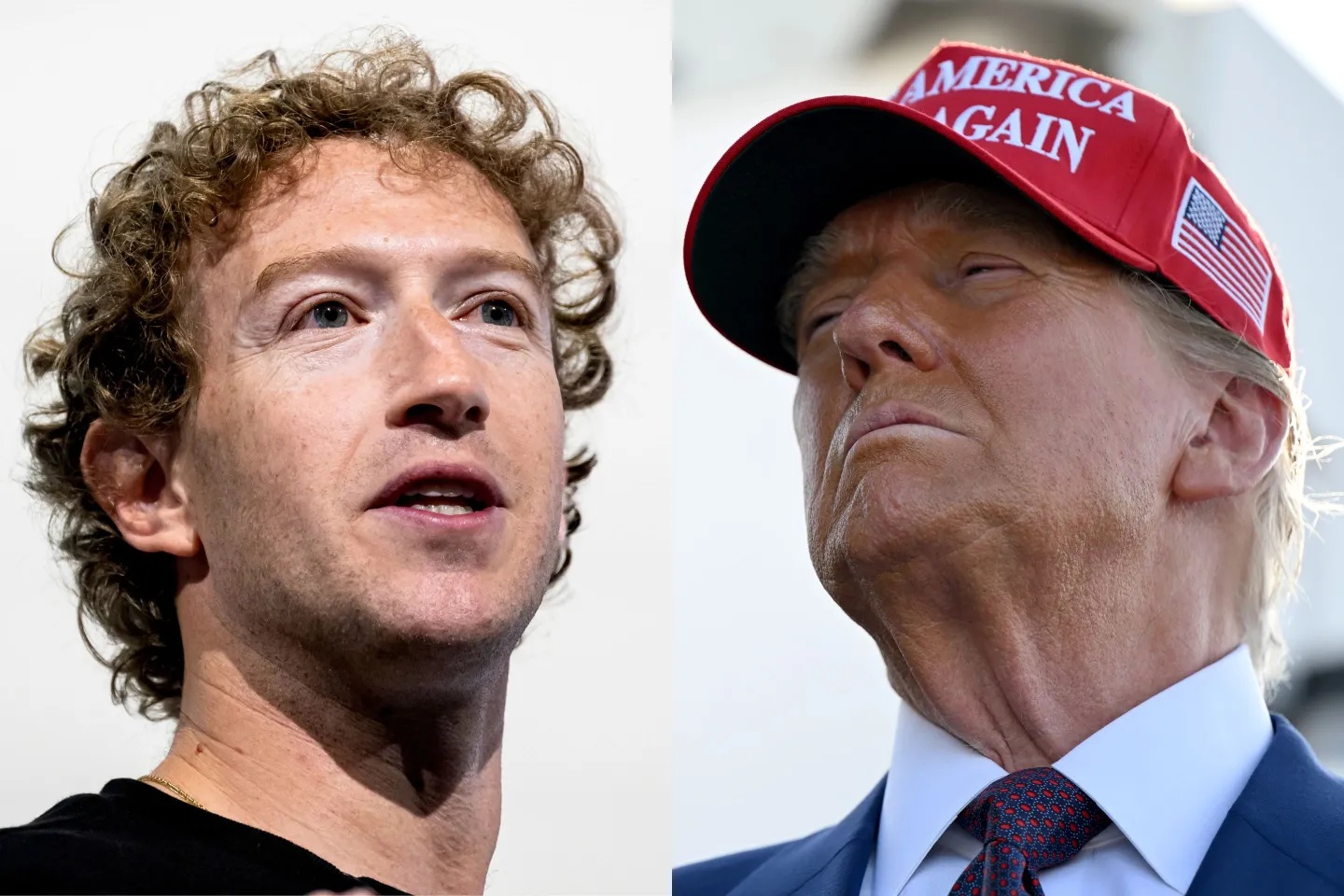 TRUMP Y ZUCKERBERG SE LLEVAN BIEN