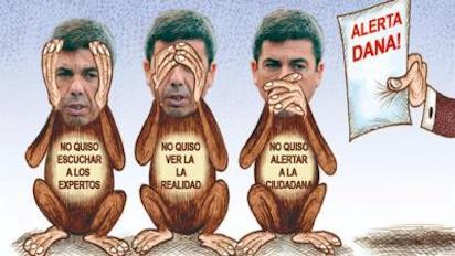 DANA: POLITICOS A SUS POLITICAS MIENTRAS SE ANUNCIAN MÁS LLUVIAS