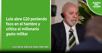 COMIENZA EL G20.. HABLANDO DEL HAMBRE