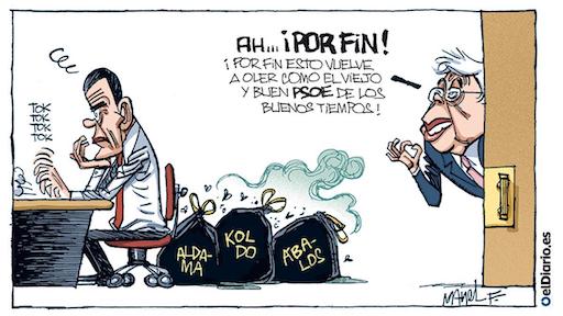 ALDAMA SE PONE CHULO… ¿NO TENDRÁ UN ACCIDENTE?