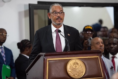 NUEVO PRIMER MINISTRO EN HAITÍ, BAJO AMENAZA