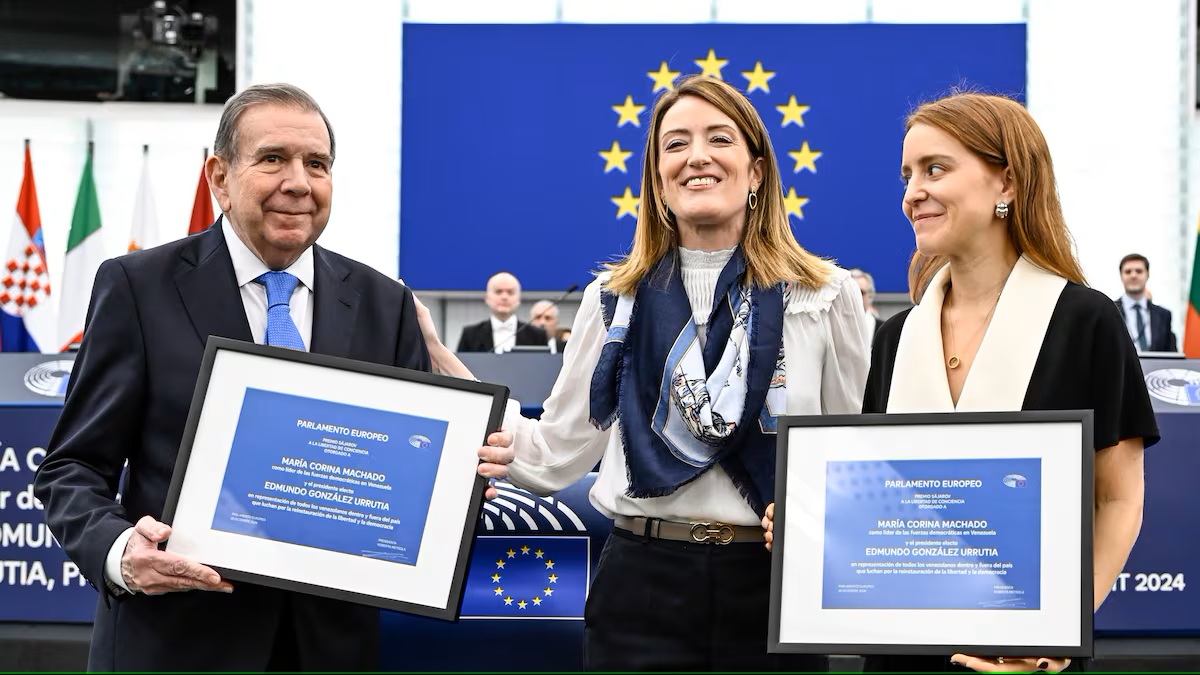 PREMIO SÁJAROV PARA LOS LÍDERES DE LA OPOSICIÓN VENEZOLANA