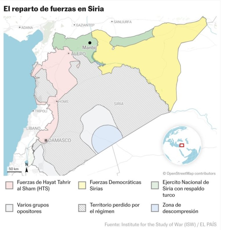 SIRIA: LA SITUACIÓN CON LOS KURDOS SE COMPLICA