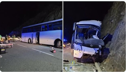 GRAVE ACCIDENTE DE AUTOBÚS EN L´HOSPITALET