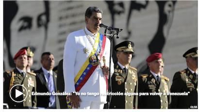 MEXICO Y COLOMBIA ACUDIRÁN A LA INVESTIDURA DE MADURO