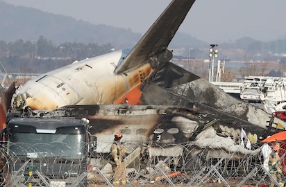 COREA DEL SUR: OTRO ACCIDENTE DE AVIÓN