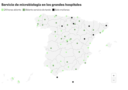 HOSPITALES EN ESPAÑA: INFECCIONES, SOLO POR LA MAÑANA