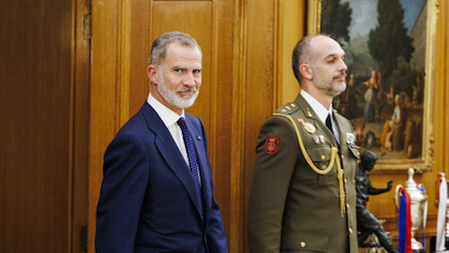 AHORA SE SABE QUE EL REY RECIBIO A EDMUNDO GONZALEZ