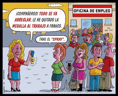 Yolanda Diaz anuncia la retirada de la medalla del trabajo a Franco