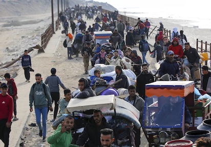 GAZA: INCERTIDUMBRE Y LLEGANDO AYUDA