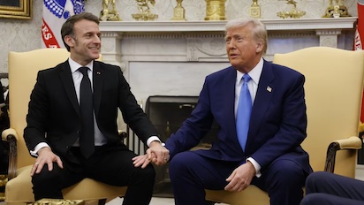 TRUMP Y MACRON: LA UE NO QUIERE PERDER SU TROZO DE PASTEL