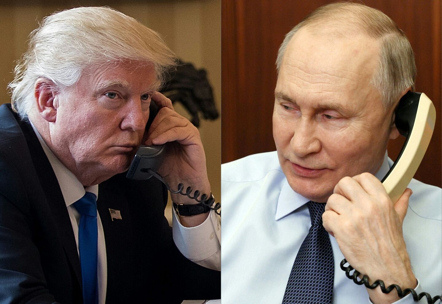 TRUMP Y PUTIN HAN HABLADO DURANTE MÁS DE DOS HORAS. ESPERAMOS EL COMUNICADO