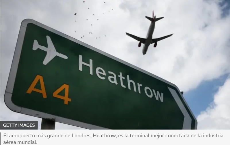 LONDRES-HEATHROW: CAOS Y SECUELAS EN VUELOS DE TODO EL MUNDO POR UN INCENDIO