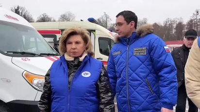 RETORNO DESDE UCRANIA A KURSK DE HABITANTES. NOTICIA RARA