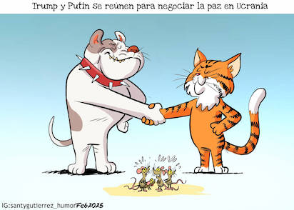 EEUU Y RUSIA NEGOCIAN LA PAZ DE UCRANIA… ¿ESTÁ CLARO NO?
