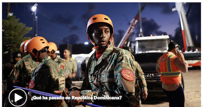 EL DRAMA DE SANTO DOMINGO CONTINÚA: 124 MUERTOS YA