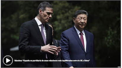 SANCHEZ ENCANTADO DE CONOCERSE A ÉL Y A CHINA