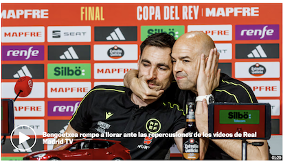 ¿UN ARBITRO LLORANDO PUEDE ARBITRAR?