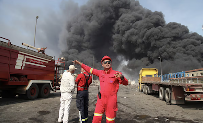 SOSPECHOSA EXPLOSIÓN EN UN PUERTO DE IRÁN: ¿ISRAEL QUIZÁS?
