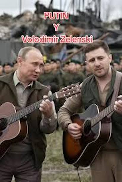 putin y zelenski