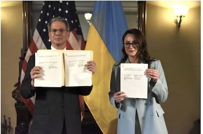 UCRANIA CONTRATA UN SERVICIO DE SEGURIDAD CON EEUU Y RUSIA BOMBARDEA