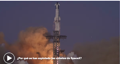 ELON MUSK Y SUS EXPERIMENTOS: LE ESTALLA OTRO COHETE