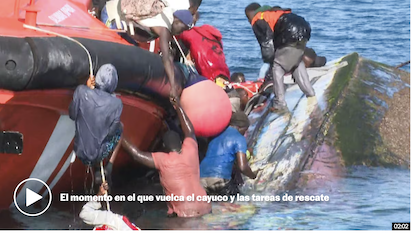INMIGRANTES: CASI LO LOGRAN... PERO NO, SE AHOGARON