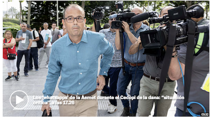 DANA: AVISARON 9 DIAS ANTES Y 7 MESES DESPUES MAZON RECIBE A AFECTADOS