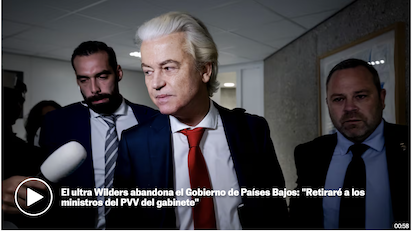 MANIOBRAS POLITICAS EN PAISES BAJOS: EL PODER CORROMPE EN TODAS PARTES