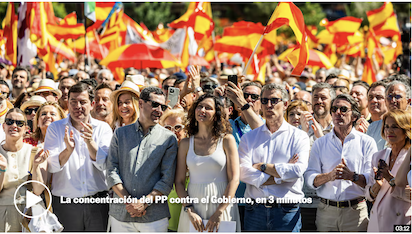 MANIFESTACION EN MADRID: ES IMPOSIBLE QUE COINCIDAN LAS CIFRAS