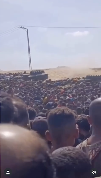 GAZA: MORIR DE HAMBRE O BUSCANDO COMIDA… EL HORROR
