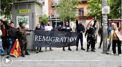 DETIENEN AL CABECILLA DE LA VIOLENCIA RACISTA EN TORREPACHECO