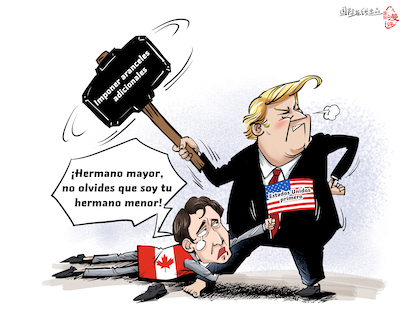 TRUMP VUELVE CON LOS ARANCELES A CANADÁ